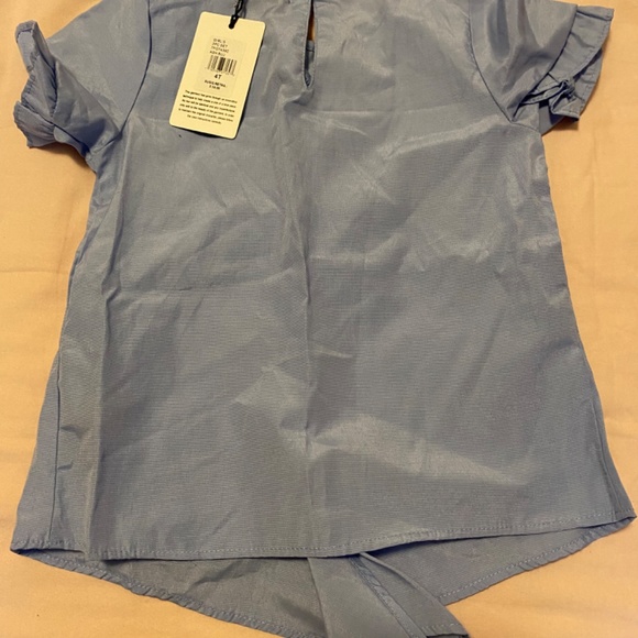 BNWT 7 for All Mankind Girls Blouse - Picture 4 of 4